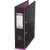 Dossier ELBA myColour, largura da lombada: 80 mm, preto-rosa DIN A4, capa exterior - interior papel - película PP laminada (10489 SW-PI)