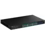 TRENDnet TPE 30284 - Switch - Smart - 24 x 10/100/1000 (PoE+) + 4 x 10 Gigabit SFP+ - montagem em rack - PoE+ (370 W) - AC 100 - 240 V (TPE-30284)