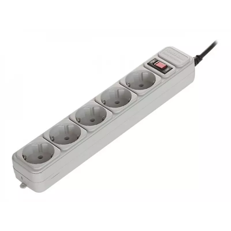 Régua de tomadas Gembird SPG3-B-6C 1,8 m 5 tomadas AC