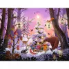 Puzzle Ravensburger Weihnachten im Wald 2000 peças