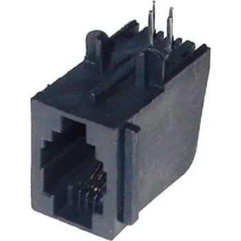 Conector modular ShiverPeaks 79214 4/4 montagem em placa não blindado