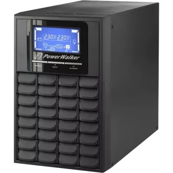 POWERWALKER VFI 1000 C LCD UPS Online 1000VA 3x IEC USB/RS-232 LCD torre