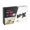 Suporte de parede ajustável Maclean MC-503A para ecrãs LCD TV LED Plasma de 23 - 42 polegadas