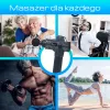 Pistola de massagem Extralink MSG-01-PRO 3800 rpm 6 acessórios