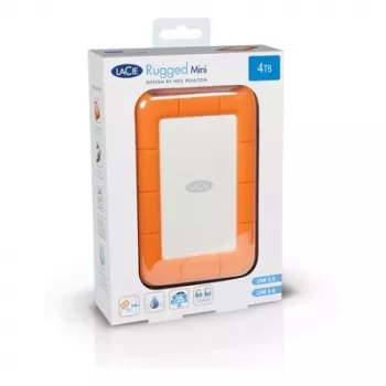 LACIE RUGGED MINI USB 3.0 2TB / resistente a choques, chuva e pressão / 6,4cm 2,5polegadas