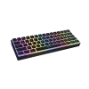 Teclado de gaming genesis THOR 660 G2 — sem fios (2,4 GHz, Bluetooth) e com fios, layout compacto