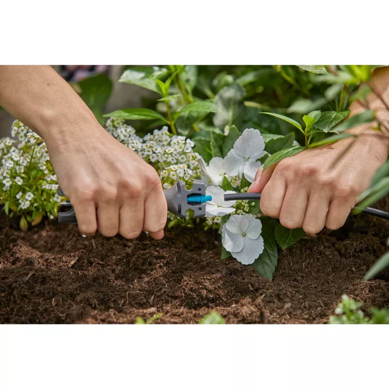 Peça para sistema de rega Gardena 13313-20 preto rega gota a gota