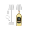 Beper P201UTP112 candeeiro de mesa recarregável, controlo tátil, 2 W, 2000 mAh, branco