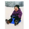 Trenó Jamara Snow Play Snow Glider azul — trenó de plástico, 570×380×30 mm, a partir de 3 anos