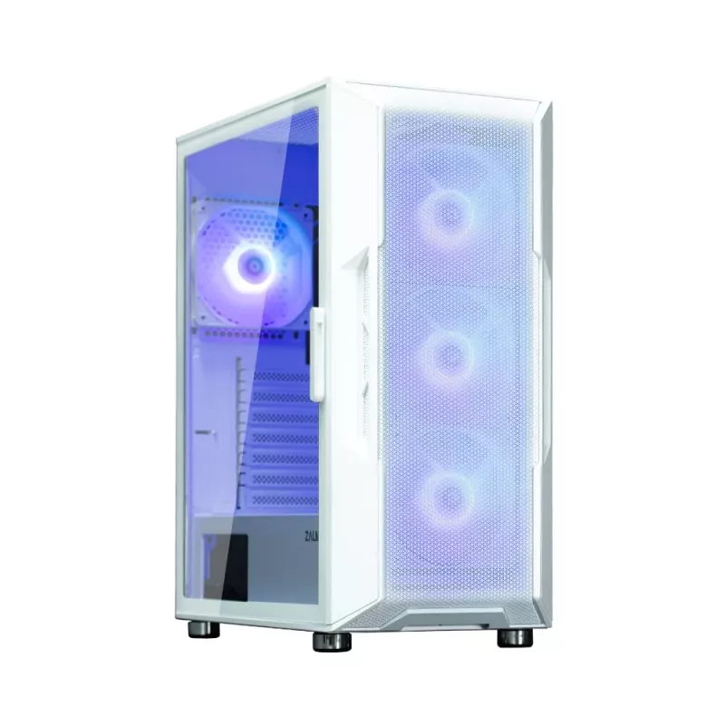 Caixa de computador Zalman I3 NEO ARGB WHITE Midi Tower