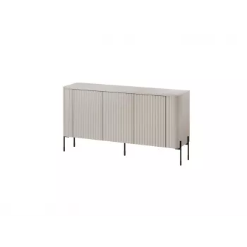 Cómoda cama meble VERA 150x40x80 cm, cashmere mate, aglomerado, estrutura 16 mm