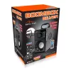 Altifalante portátil MEDIA-TECH MT3179, 20 W (RMS 15 W), Bluetooth 5.1, FM, MicroSD, USB, AUX, Li-Ion, 6 h, caixa de madeira