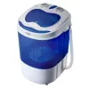 Adler AD 8051 máquina de lavar roupa de carga superior 3 kg com centrifugação, semiautomática, largura 38 cm, profundidade 37 cm, branco/azul