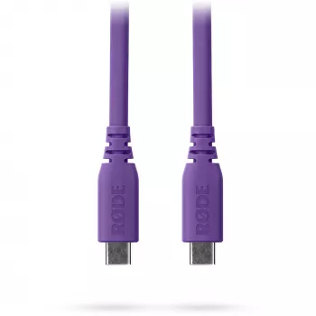 Cabo USB-C para USB-C Rode SC27-PU USB 3.2 Gen1, roxo (2m, PD)
