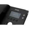 snom D120 - telefone VoIP - conferência tripla - SIP - 2 cabos - preto (4361)