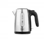 Chaleira elétrica Adler AD 1273 1 L 1200 W preto avelã aço inoxidável