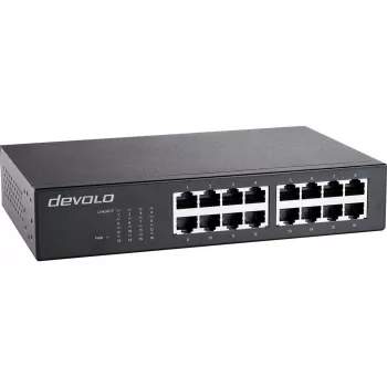 Switch Ethernet Devolo 16 portas 16× Gigabit Ethernet