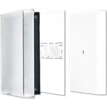 Tampa para interruptor de luz Jung LS 990 NAGL, branco, para interruptores modulares