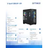 Computador E-Sport GB650T-CR1 Ryzen 7 7800X3D/32GB/2TB/RTX 5070 OC 12GB/WIN
