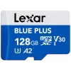 Cartão de memória MicroSDXC Lexar BLUE PLUS 128 GB UHS‑I U3 V30 170 MB/s
