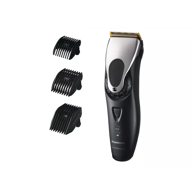 Máquina de cortar cabelo Panasonic ER-DGP65 sem fios, comprimento de corte ajustável, recarregável, cuidado profissional