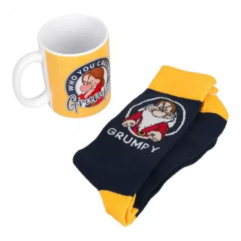 Conjunto de caneca e meias Paladone PP12638DP — design Grumpy