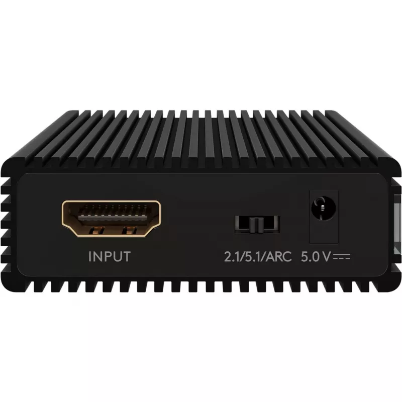 Extrator de áudio HDMI Wentronic Goobay 4K a 60 Hz 58477 - cabo -...