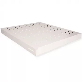 Prateleira para rack ROLINE 1U 19 polegadas 1 HE cinzento — modelo 26.21.0280, carga 5 kg