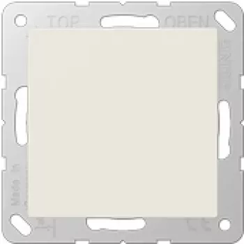 JUNG Tampa cega A594-0 com anel de suporte branco A594-0 (A594-0)