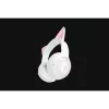 Headset gaming sem fios Razer Kraken Kitty V2 BT branco com Bluetooth, THX Spatial Audio, iluminação RGB