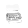 Régua de tomadas LogiLink LPS281U 4 tomadas com segurança 2 USB-A 1 USB-C branca