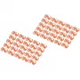 Clipe de codificação de cores Digitus Color Clips para cabo de patch A-CC-O laranja