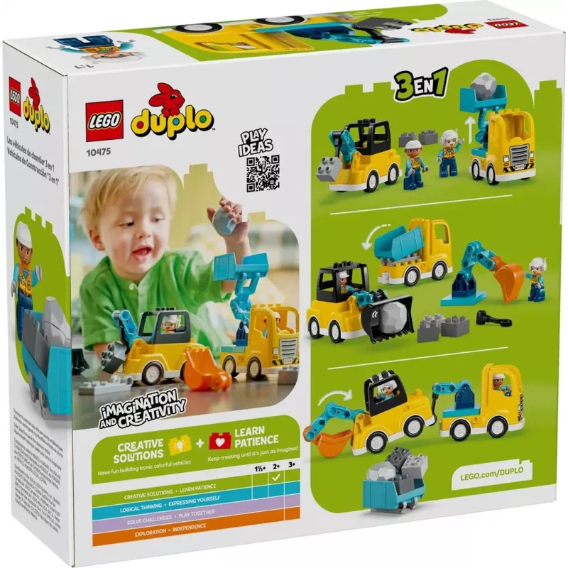 LEGO DUPLO 10475 3-em-1 Veículos de Obra