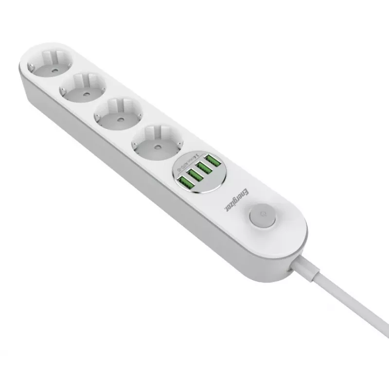 Powerbank portátil Energizer EPB2500W00EU 2500mAh design compacto, saída USB