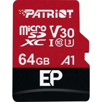 Cartão de memória Patriot Memory PEF64GEP31MCX 64 GB MicroSDXC Class 10