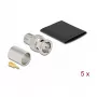 Ficha BNC para cravar RG-11 DeLOCK 90027