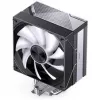 Arrefecedor de CPU Jonsbo CA40 preto ARGB, ventoinha PWM de 120 mm, 225 W TDP, preto
