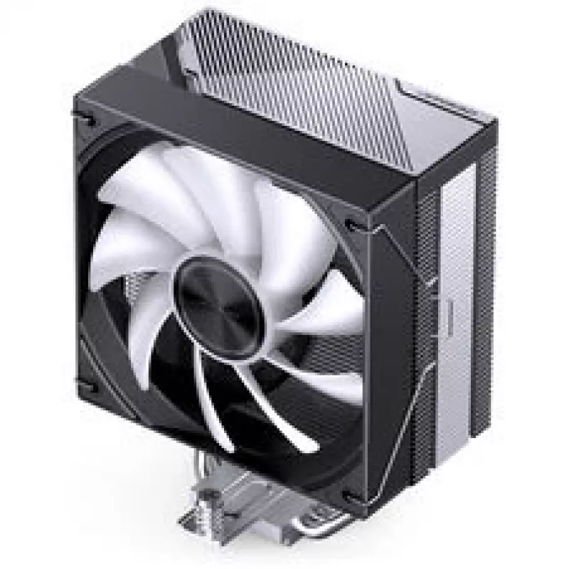 Arrefecedor de CPU Jonsbo CA40 preto ARGB, ventoinha PWM de 120 mm, 225 W TDP, preto