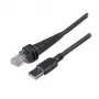 Cabo serial Honeywell CBL-MAG-300-S00 preto 3 m