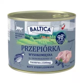 BALTICA sabores regionais Codorniz - Alimento húmido para gatos - 185 g