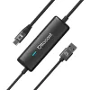 Adaptador de automóvel sem fios Ottocast CA450 — adaptador de ecrã sem fios MirrorCast para espelhamento do ecrã do smartphone no automóvel