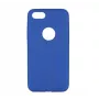 Capa Tellur fina em pele sintética para iPhone 8 — azul, capa de proteção fina