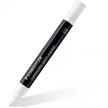 Conjunto de marcadores Staedtler Lumocolor 6 cores pastel — tinta acrílica, sortido com 6 tons pastel