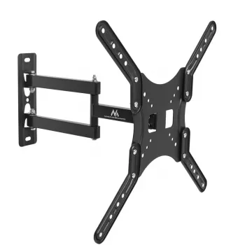 Suporte de parede para TV Maclean MC-759 para ecrãs de 13–55 polegadas, capacidade de carga 30 kg, VESA 75x75–400x400, inclinável e profundidade ajustável