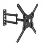 Suporte de parede para TV Maclean MC-759 para ecrãs de 13–55 polegadas, capacidade de carga 30 kg, VESA 75x75–400x400, inclinável e profundidade ajustável