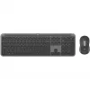 Logitech MK950 Signature slim teclado rato incluídos escritório RF Wireless + Bluetooth QWERTY US International grafite
