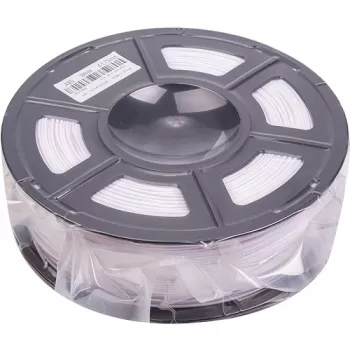 Filamento para impressão 3D ABS, 1,75 mm, 1 kg, branco