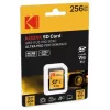 Cartão de memória Kodak EKMSD256GUHS2V2K SDXC UHS-II 256 GB leitura 300 MB/s escrita 270 MB/s U3 V90 classe 10