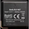 Sensor de temperatura e humidade Shelly BLU H&T (preto)