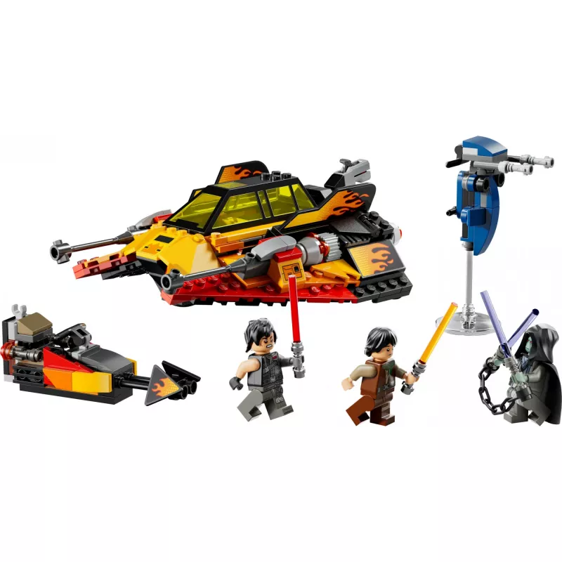 LEGO Star Wars Flame Speeder 75414 conjunto de veículo de neve – 349 peças, 3 minifiguras, idade 7+